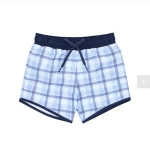 Minnow Swim boys maritime plaid boardie
